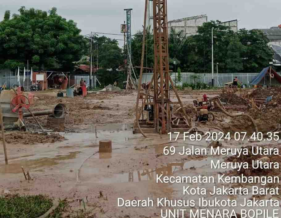 Perhitungan estimasi biaya pondasi bore pile